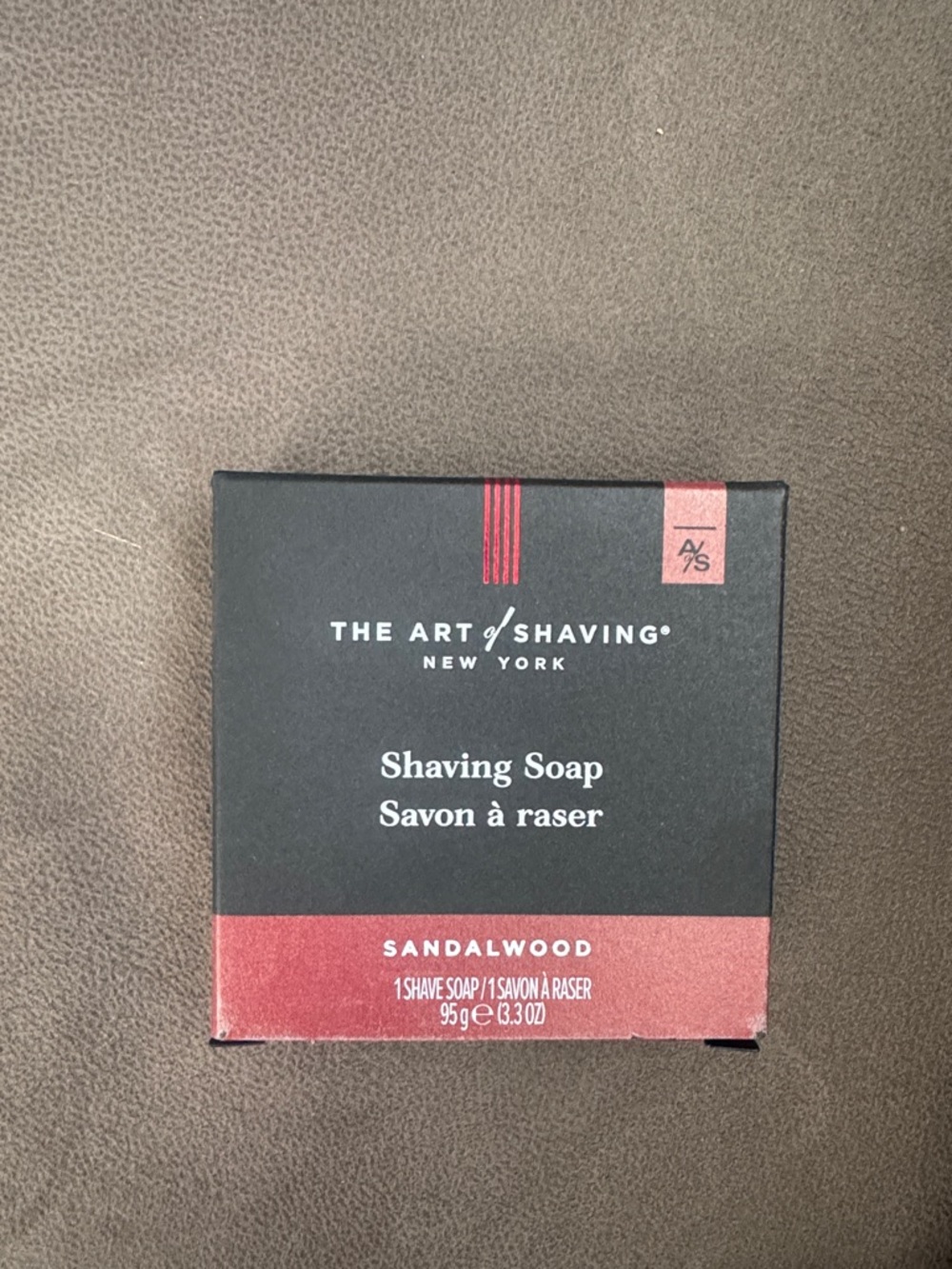 The Art of Shaving Sandalwood Shaving Soap – Black & Red